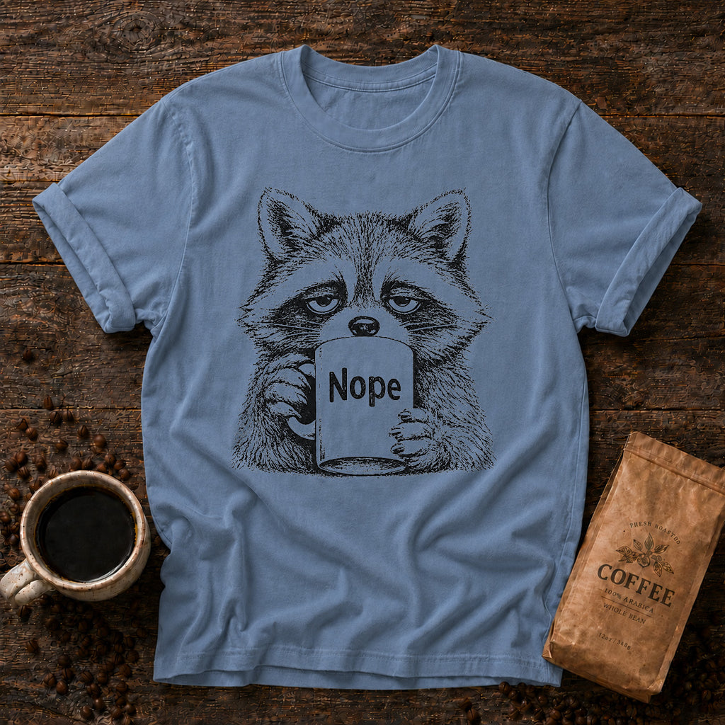 Raccoon Nope Coffee